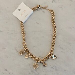 ❤️ J.Crew Heart Charm Necklace